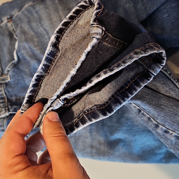 Levi's 512 34x30 Distressed Style Straight Leg Jeans - Picture 8 of 8